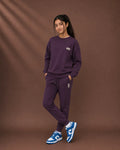 Oversized Non-Fleece Sweatshirt & Regular Fit Joggers