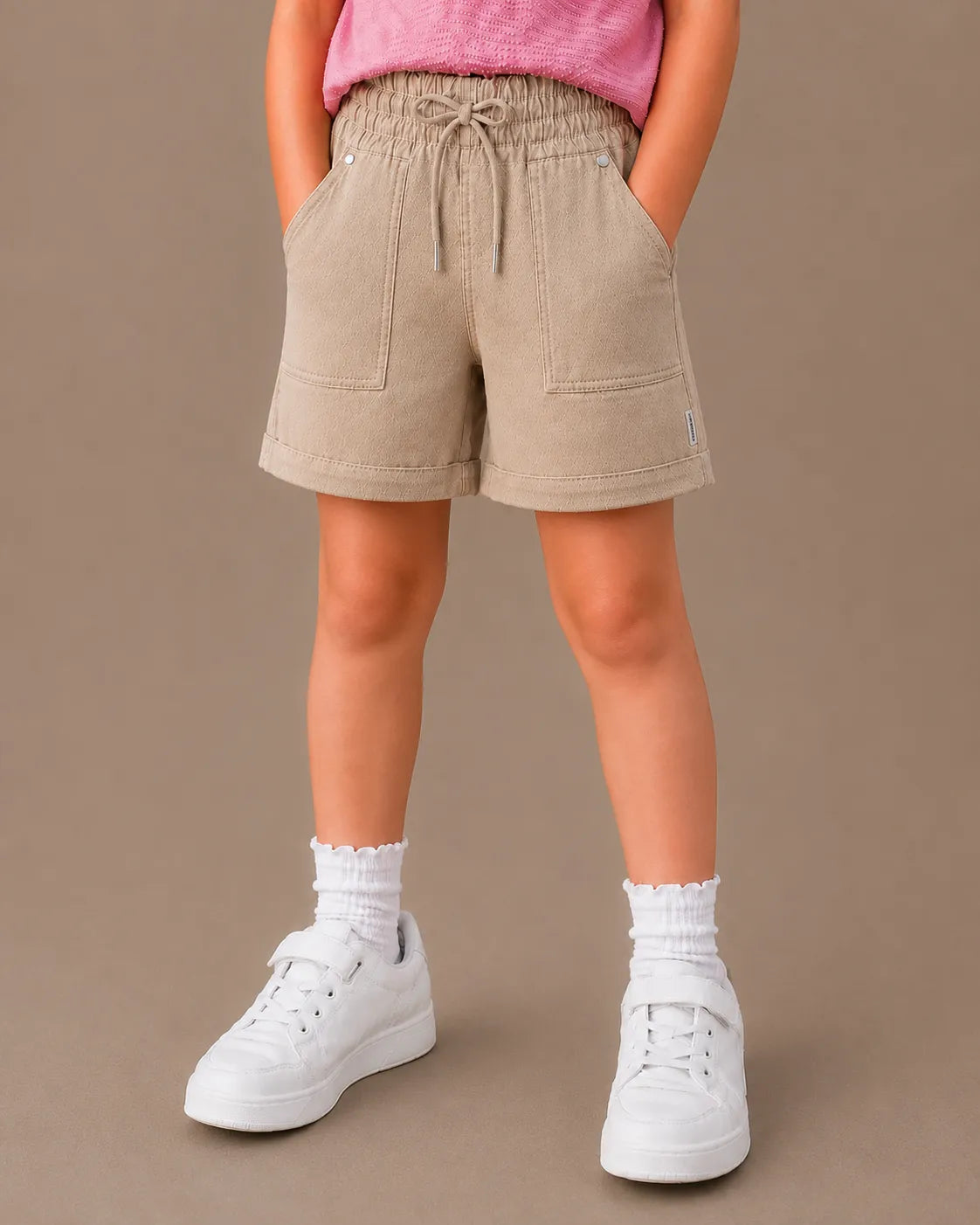 Twill Utility Shorts For Her