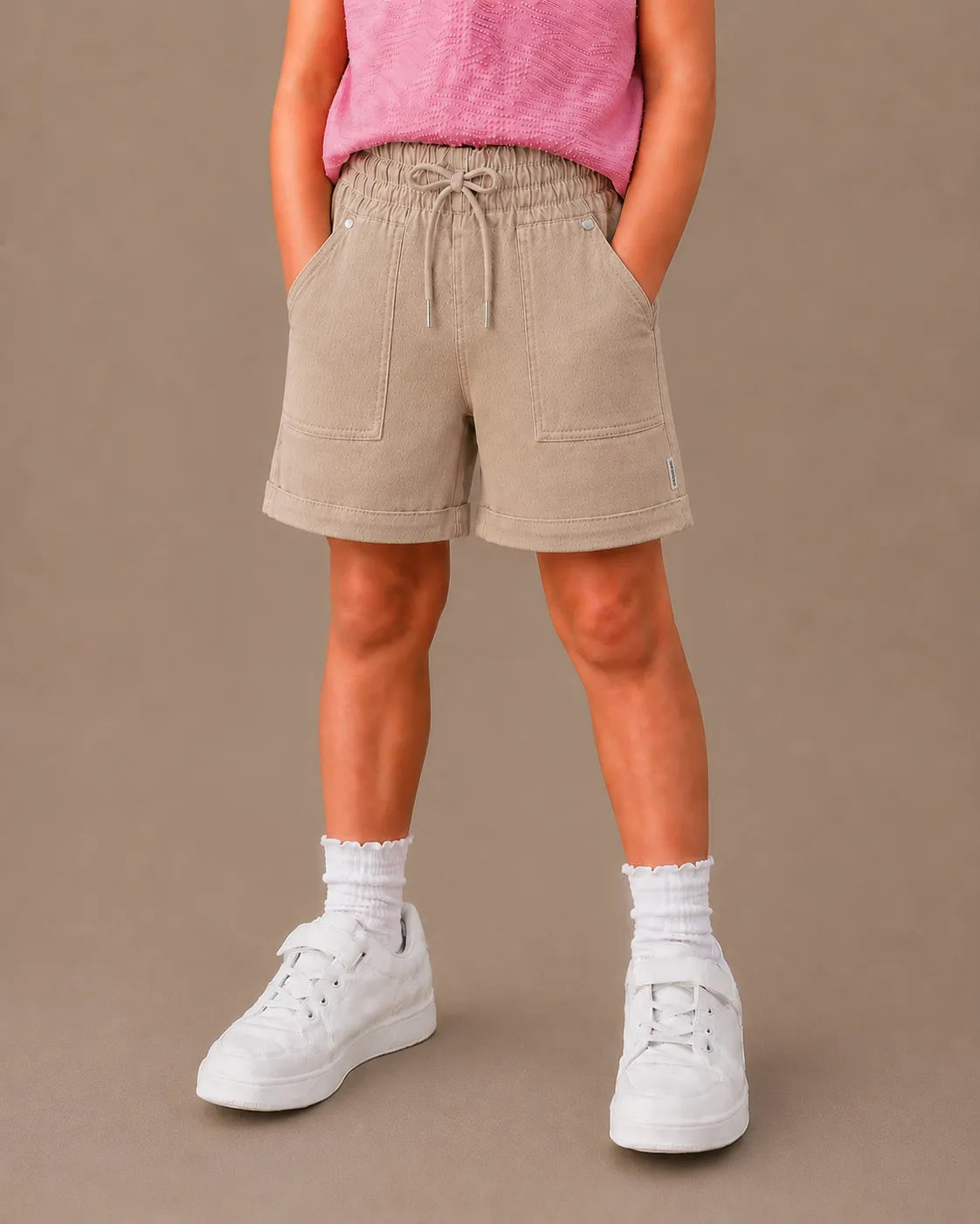 Twill Utility Shorts For Her