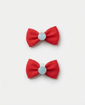 Sweet Treat Mini Bow Clips (Pair)