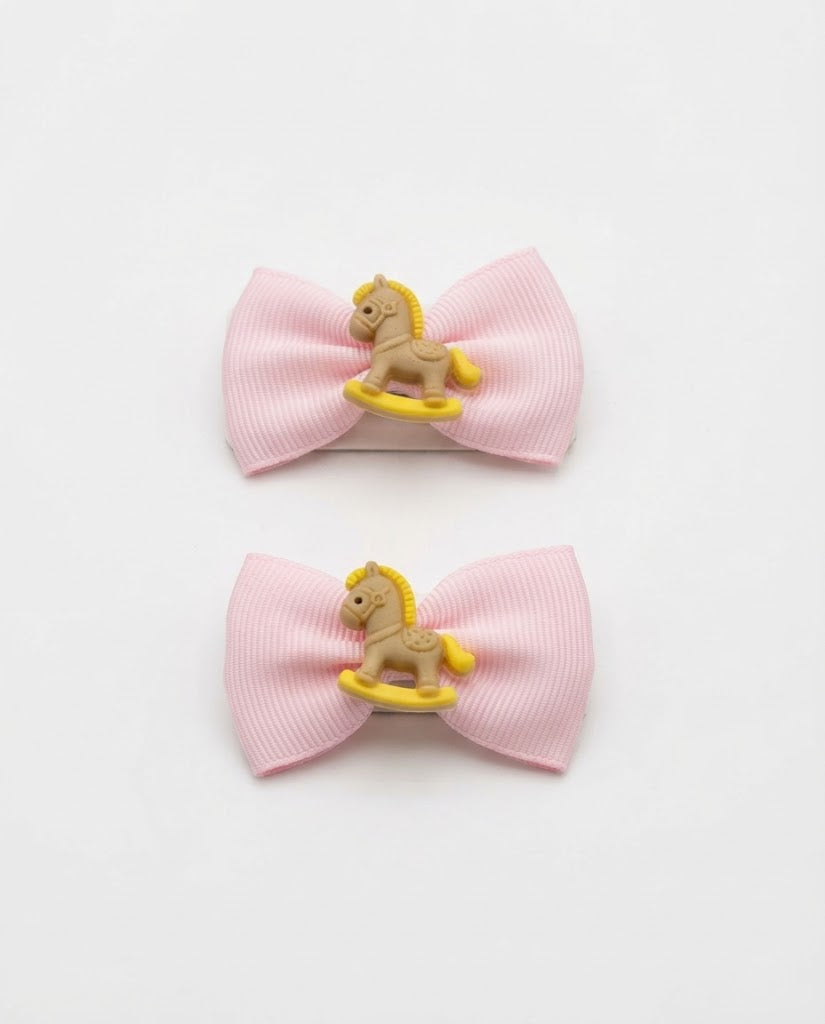 Sweet Treat Mini Bow Clips (Pair)