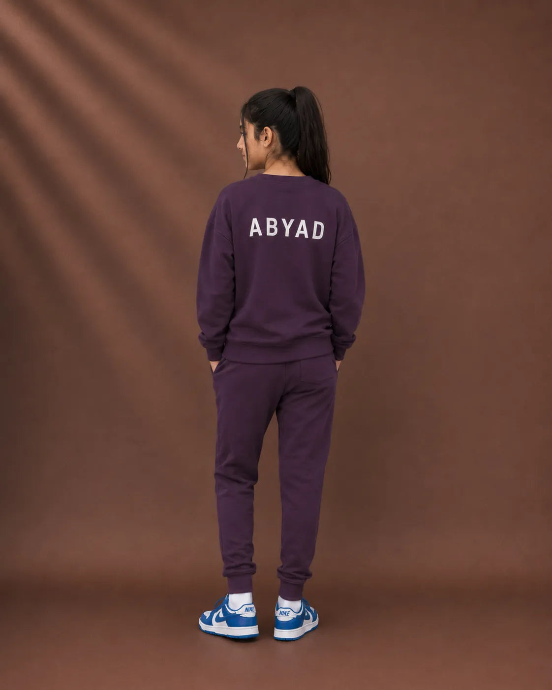 Oversized Non-Fleece Sweatshirt & Regular Fit Joggers