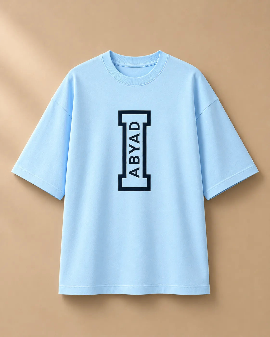 Printed T-Shirt & Split-hem Trousers - I