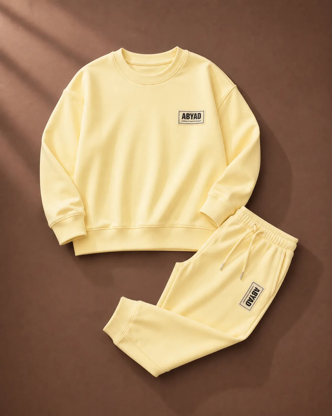 Oversized Non-Fleece Sweatshirt & Regular Fit Joggers