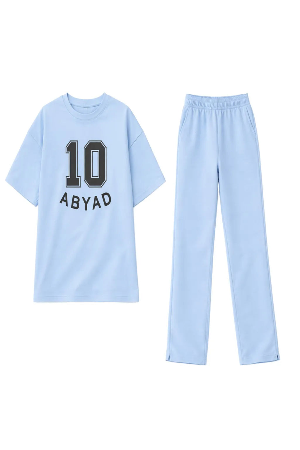 Cloud blue flat lay set Final
