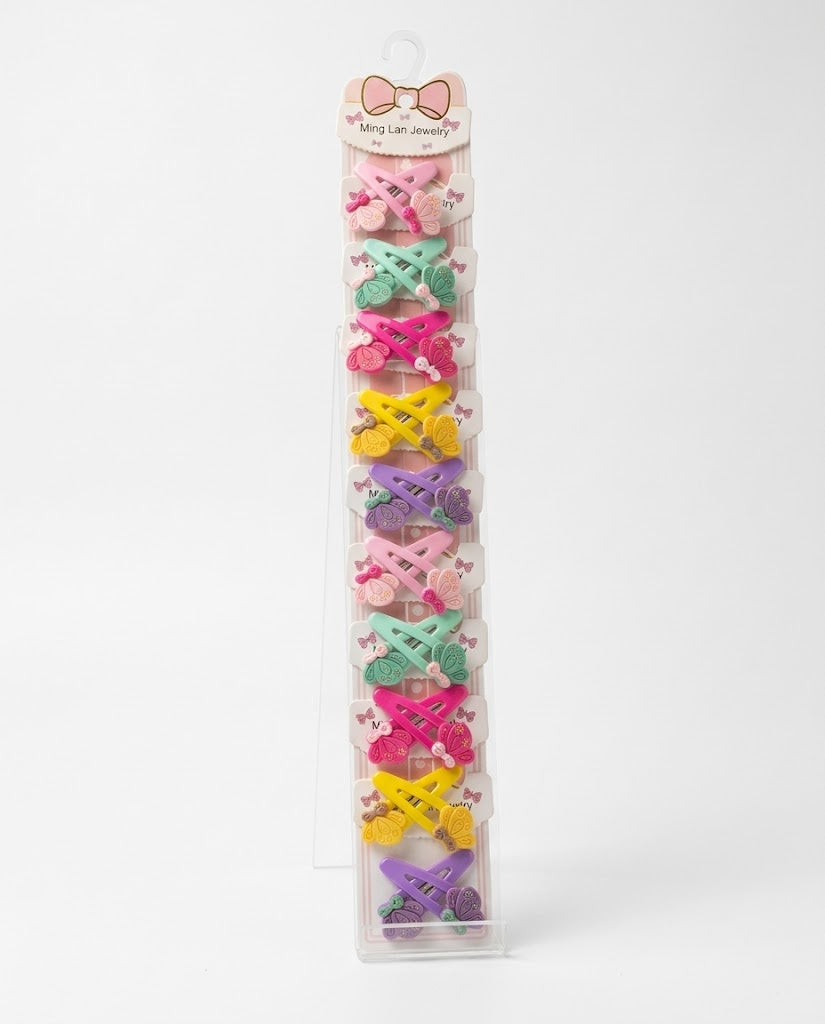 Butterfly Snap Clips (Multi-Pack)