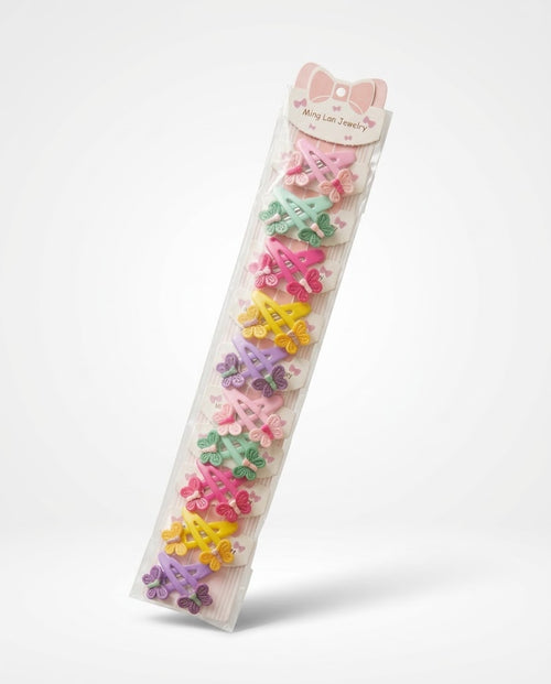 Butterfly Snap Clips (Multi-Pack)