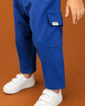 Boys Navy Cargo Pants