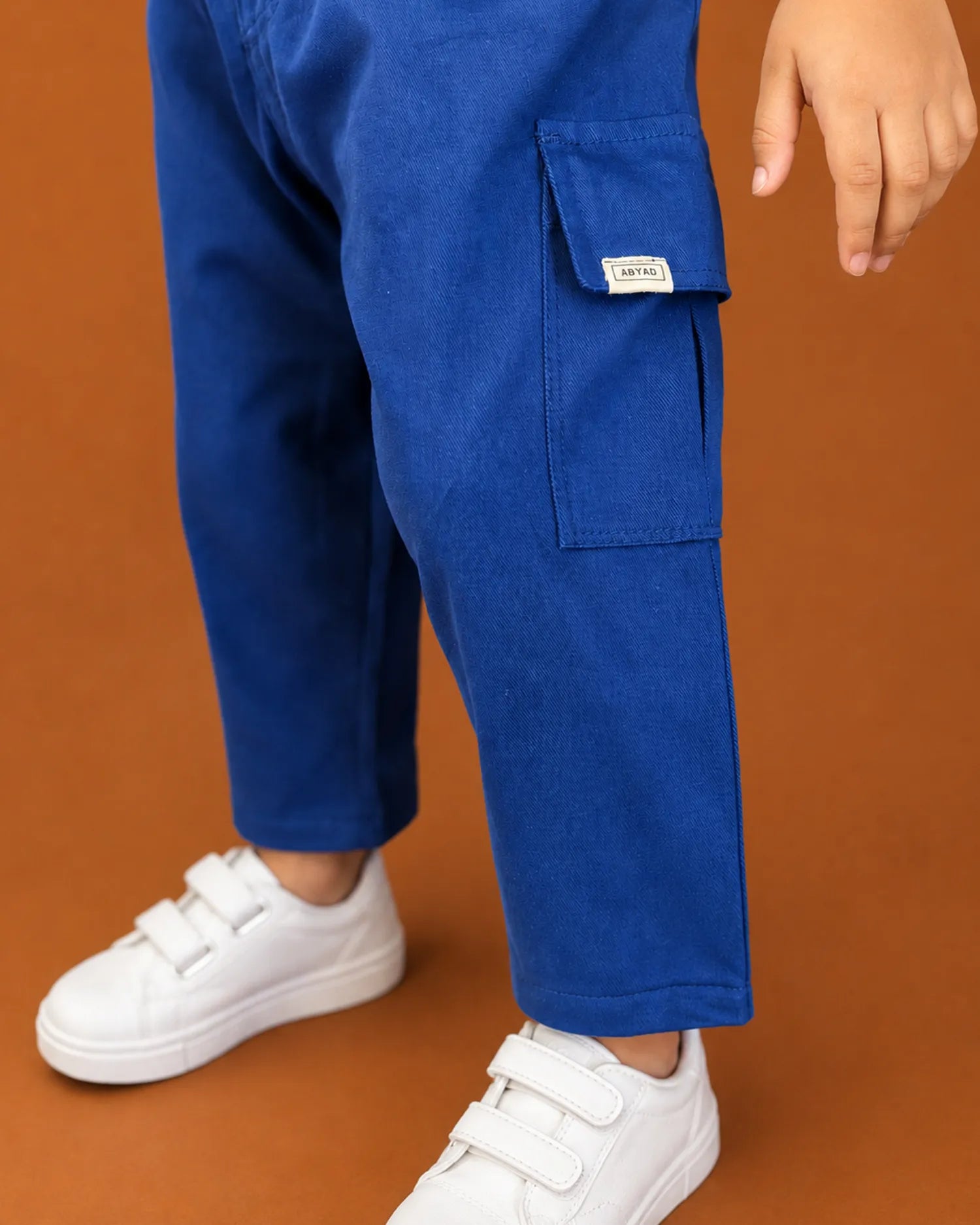 Boys Navy Cargo Pants