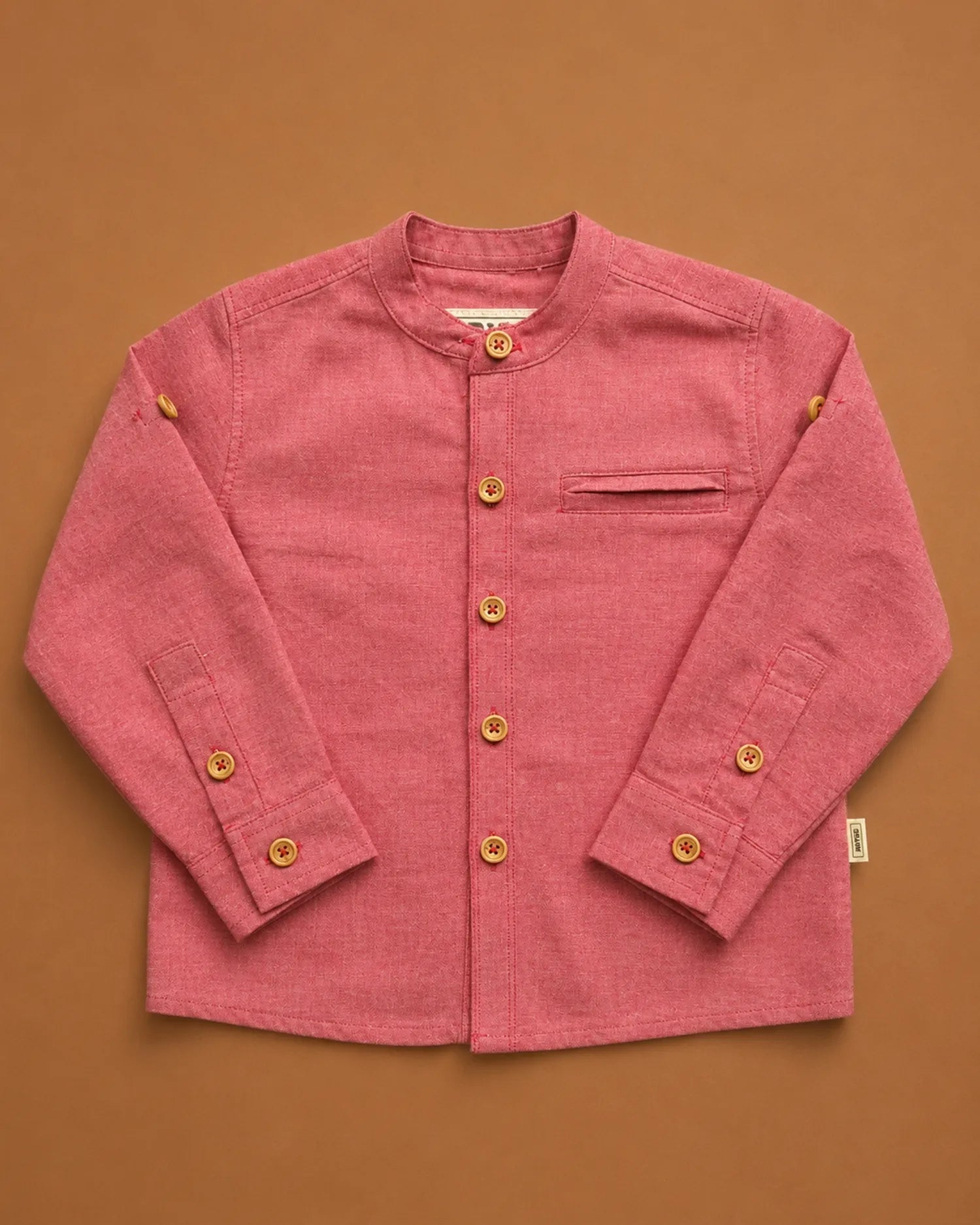 Carrot Chambray Shirt