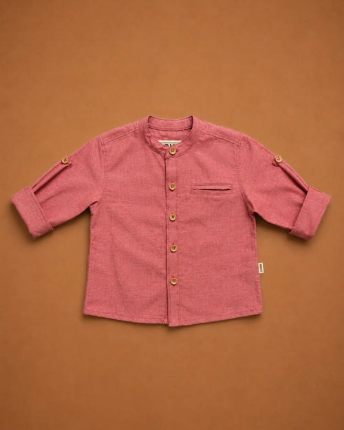 Carrot Chambray Shirt