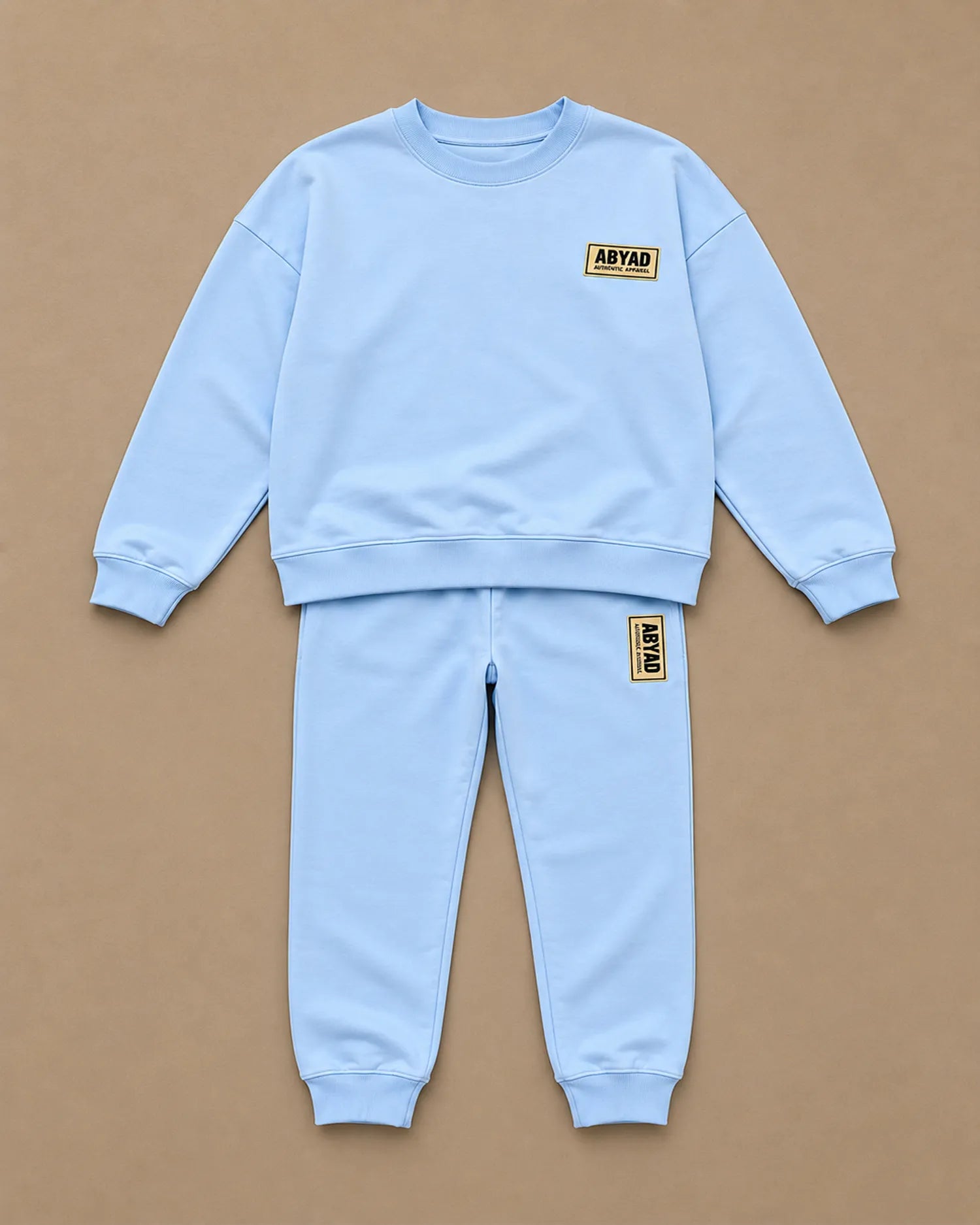Oversized Non-Fleece Sweatshirt & Regular Fit Joggers
