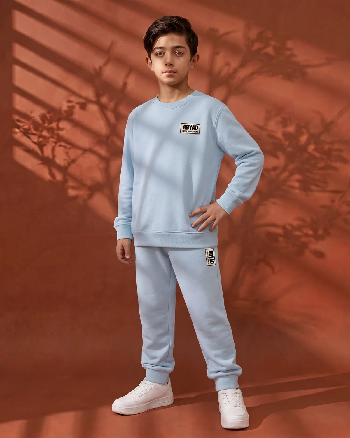 Oversized Non-Fleece Sweatshirt & Regular Fit Joggers