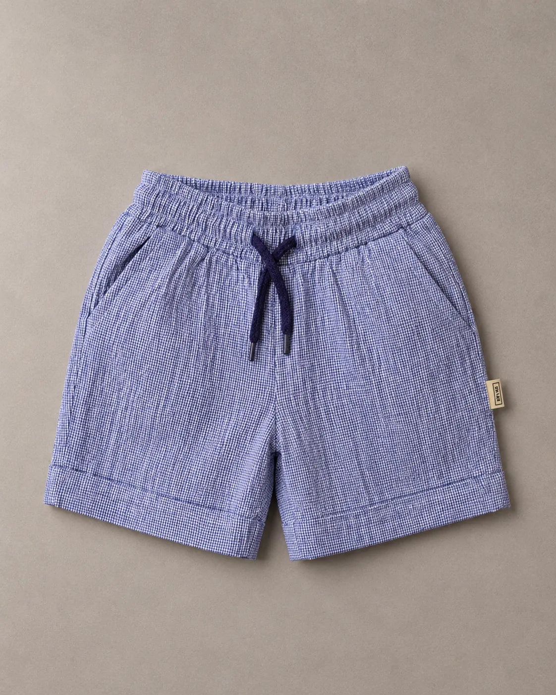 AirSoft Crinkled Cotton Blue Set - Boys