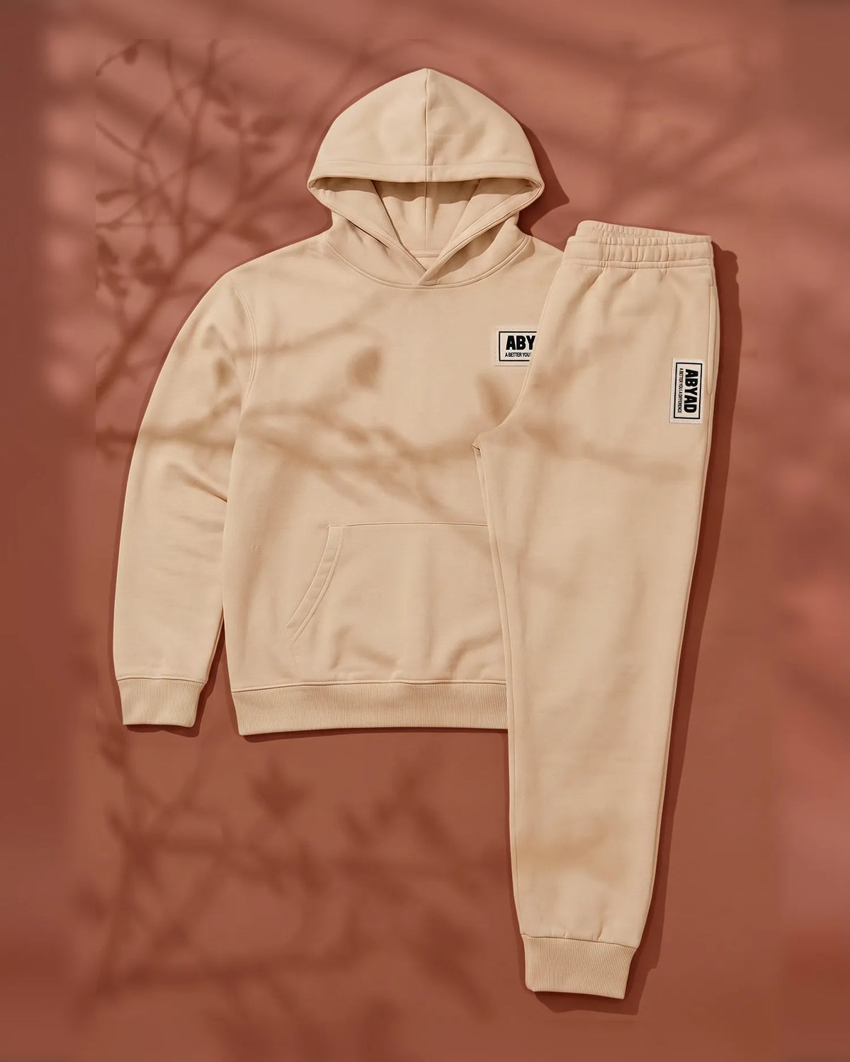 Hoodie with Cuffed Joggers