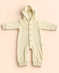 Ash White Hooded Romper (Unisex)