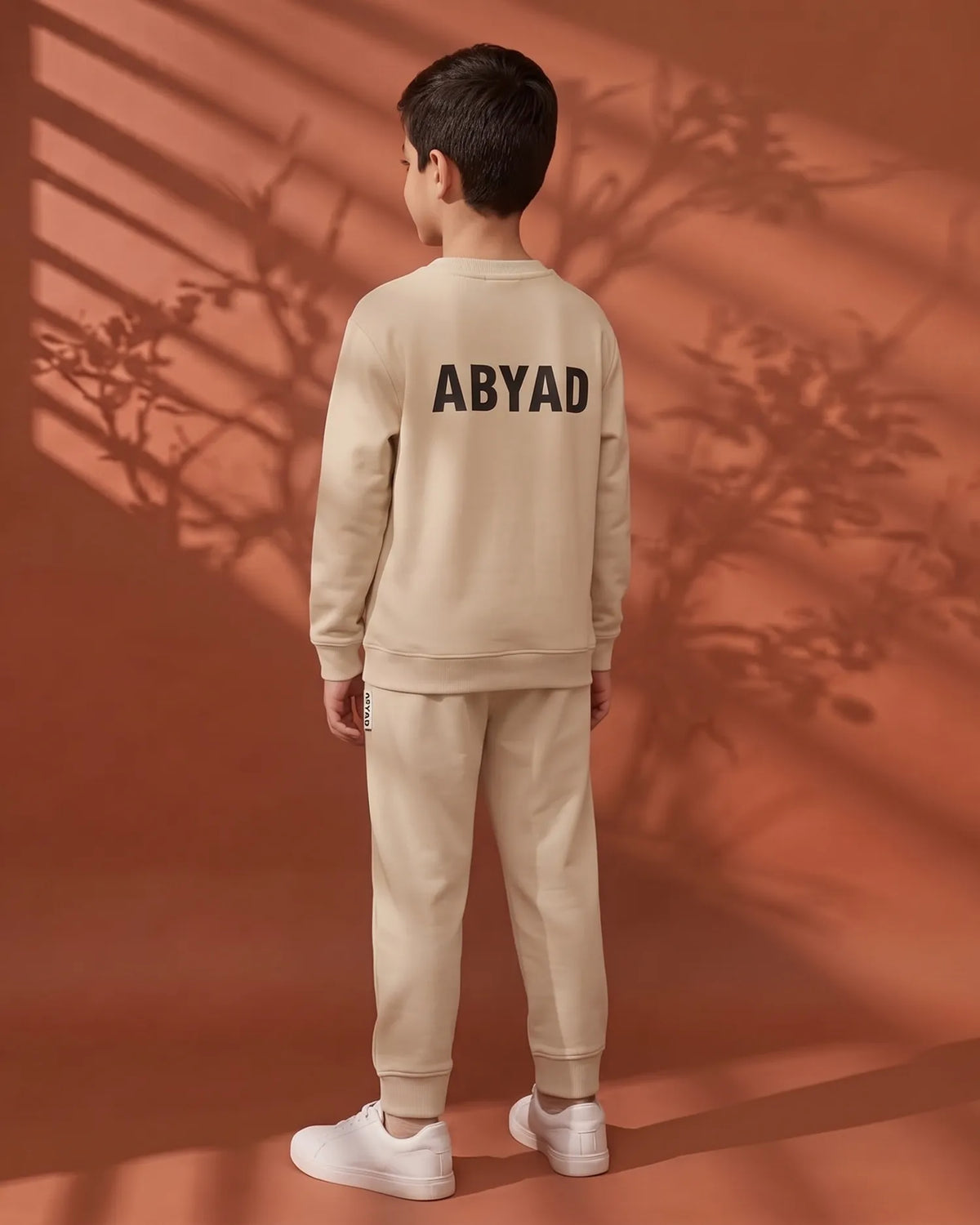 Oversized Non-Fleece Sweatshirt & Regular Fit Joggers