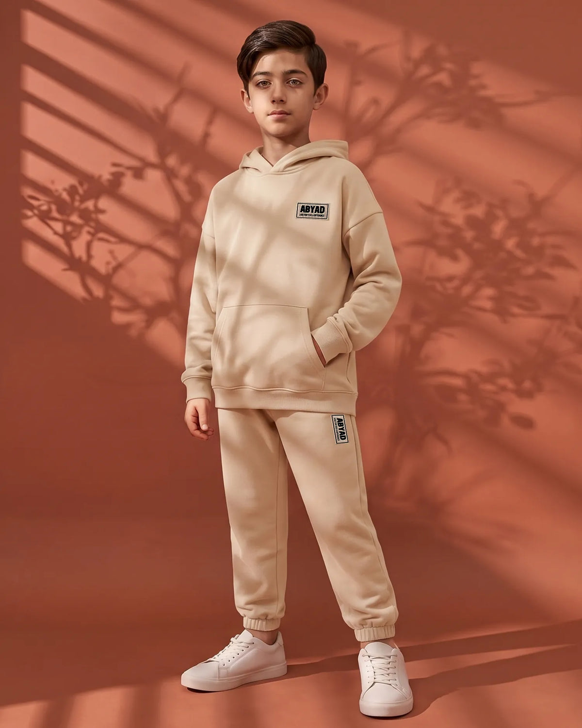 Hoodie with Cuffed Joggers