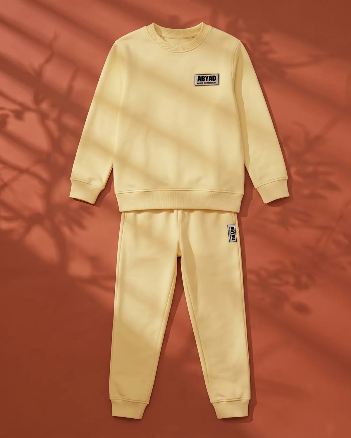 Oversized Non-Fleece Sweatshirt & Regular Fit Joggers