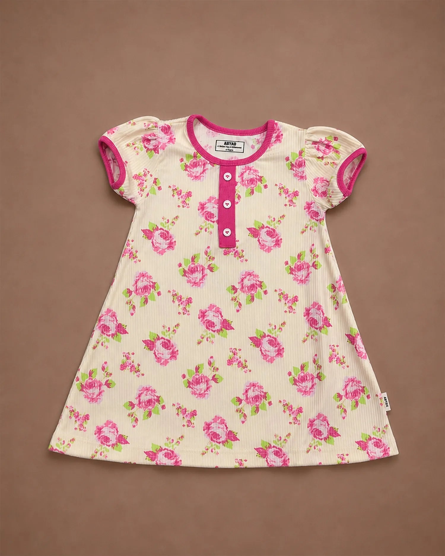Pink Floral Dress