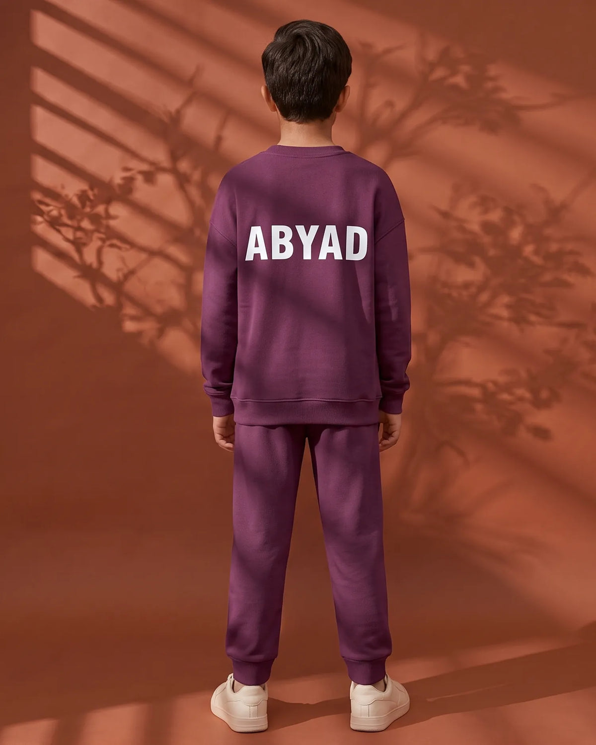 Oversized Non-Fleece Sweatshirt & Regular Fit Joggers