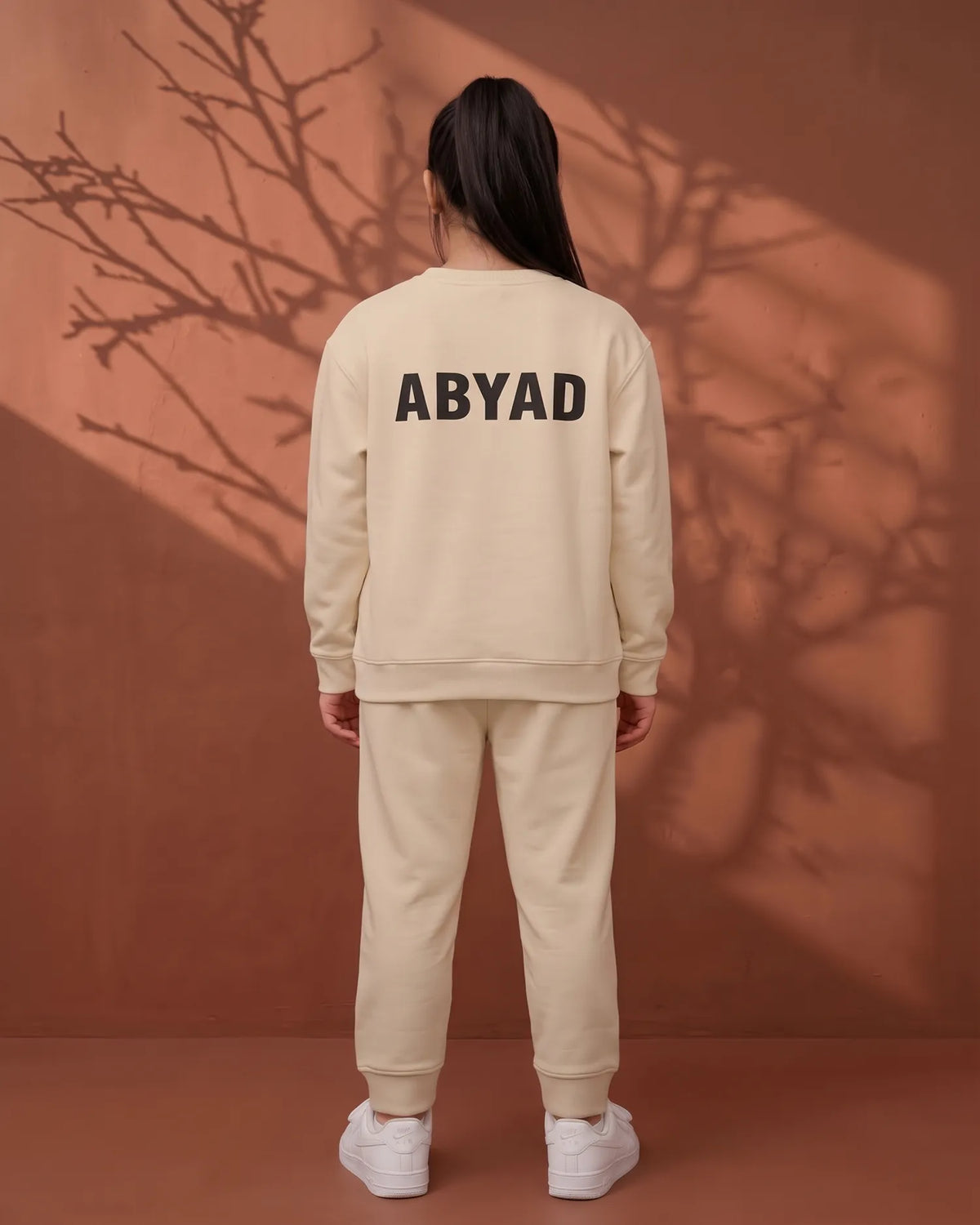 Oversized Non-Fleece Sweatshirt & Regular Fit Joggers