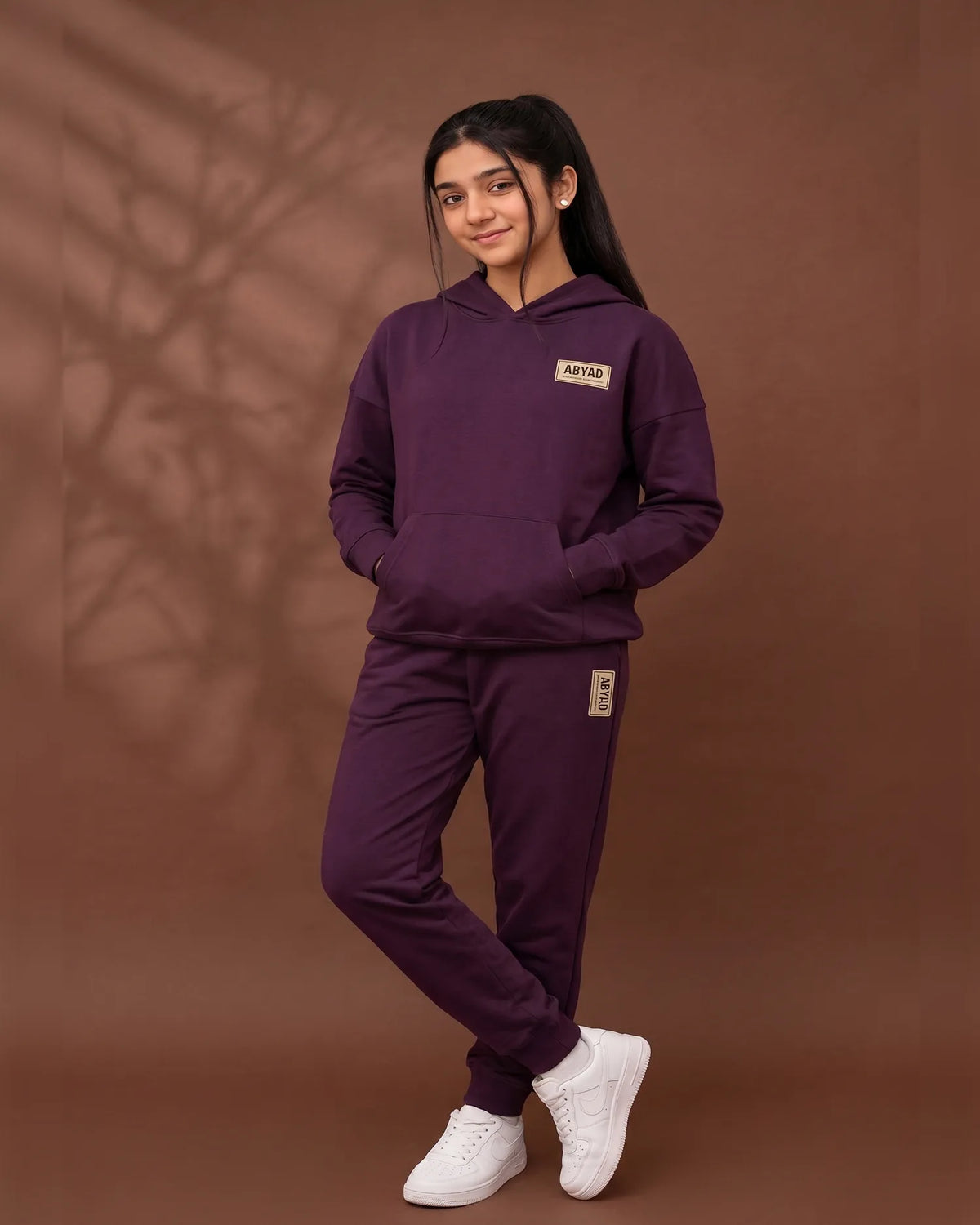 Hoodie with Cuffed Joggers
